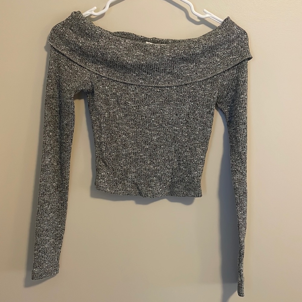 Small Garage Cropped Sweater
